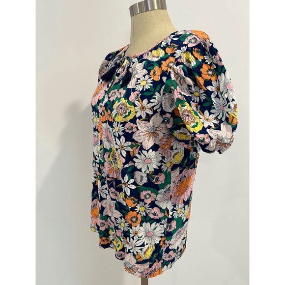 STYLE & CO Mixed-Media Tie-Neck Tassel Ties Top Size Small - Picture 5 of 8